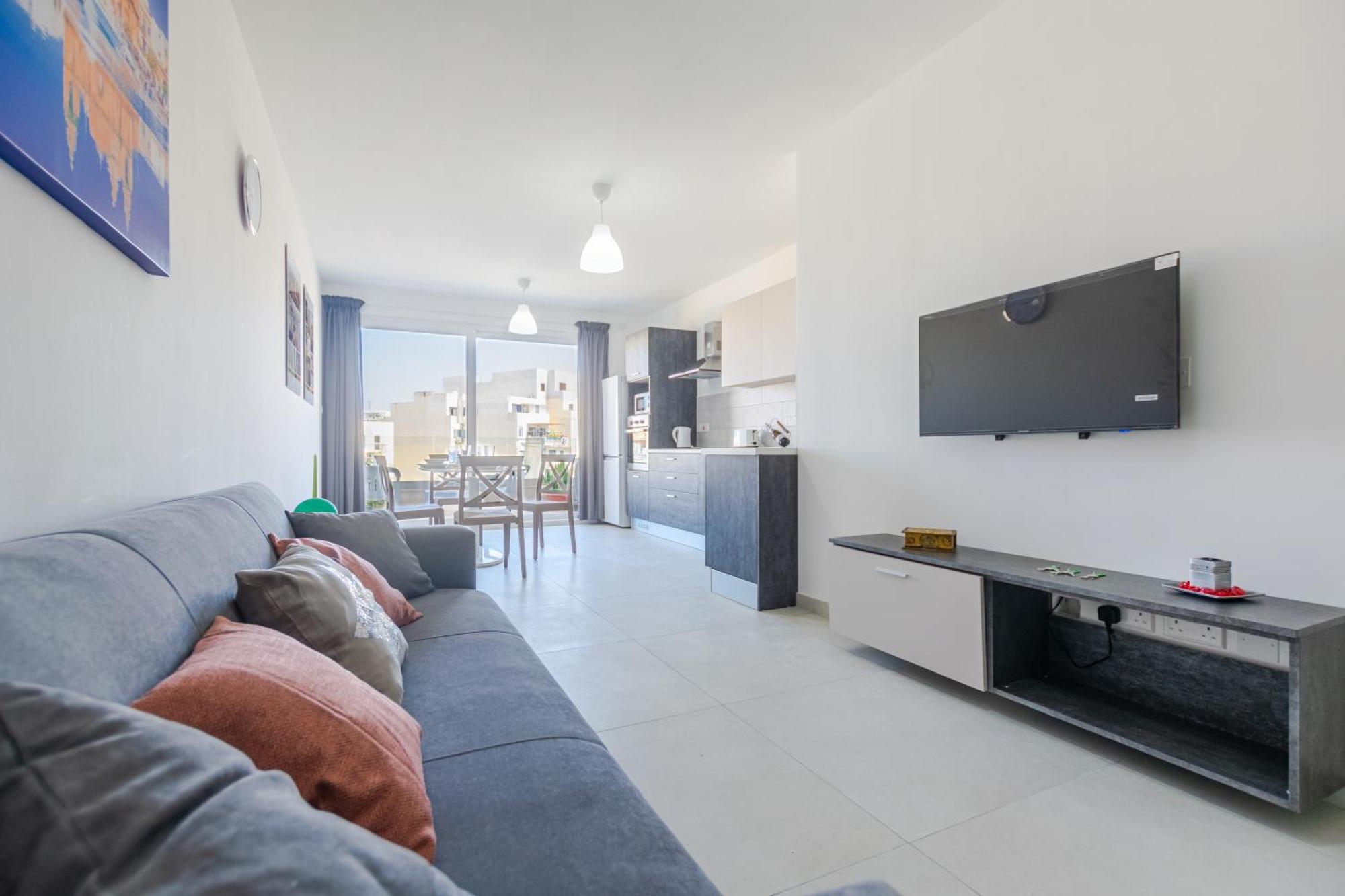 סיינט פול ביי Spacious Brand New Apartment Hc Balcony 3 Bdr 2 Bth Bugibba מראה חיצוני תמונה